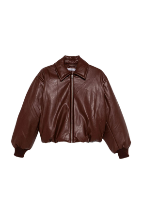 Coated Bomber Jacket