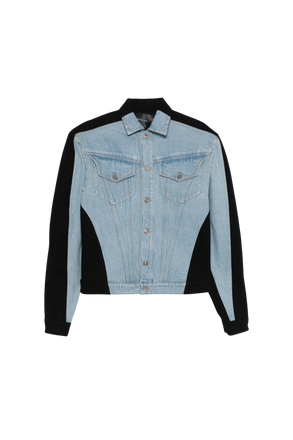 Bi-Color Denim Jacket