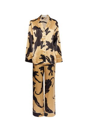 Lila Perriand Panther Pajamas