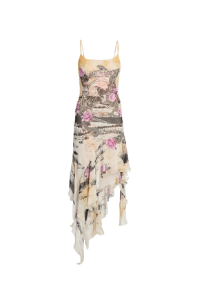 Printed Strap Dress