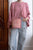 Logo Knit Cardigan in Pink