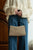 Prism Linen Suede Leather Bag