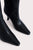 Stevie 42 Black Smooth Leather Boots