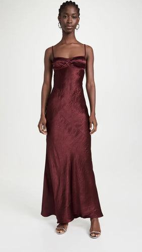 MODISTE Burgundy Maxi Dress