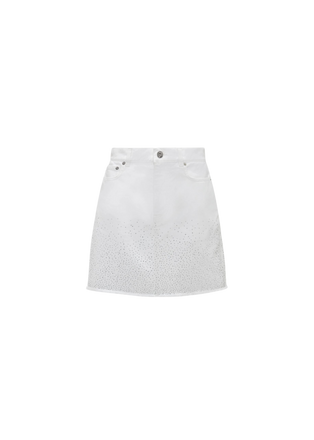 Crystal Hem Mini Skirt