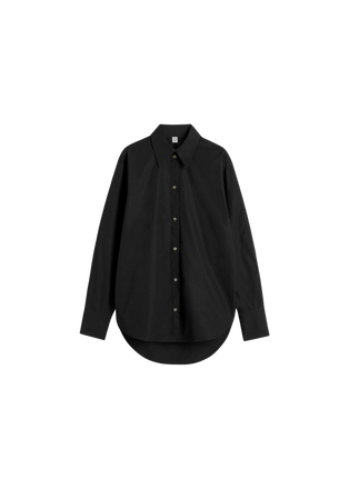 Kimono Sleeve Poplin Shirt