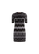 Mini Dress in Black and White Chevron