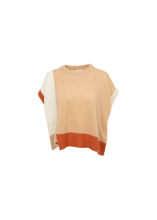 Roundneck Color Block Sweater