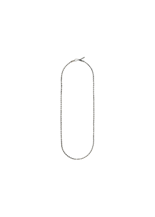 Sterling Silver 24" Seed Chain