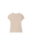 Cropped Waffle Knit T-Shirt