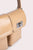 Billy Cream Semi Patent Leather Shoulder Bag