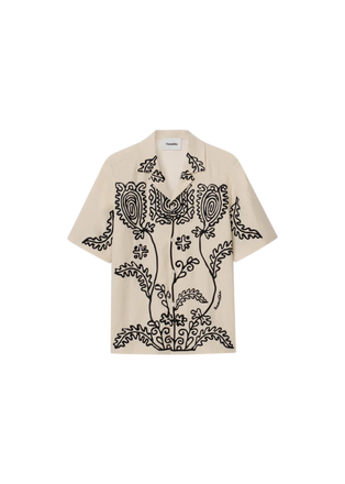 Bodil Embroidered Slub Shirt