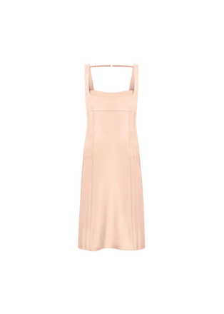 Ellina Сreme Brulee Bustier-Style Midi Dress