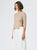 Giselle Stretch Open-Back Pullover