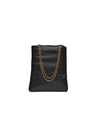 Noelani Chain Embellished Leather Bag