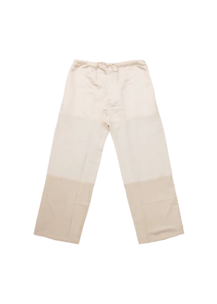 Wide Panel Silk Trousers